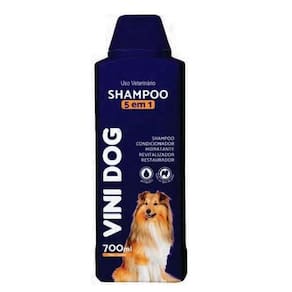Shampoo Cão 5 Em 1 De 700ml Vini Dog
