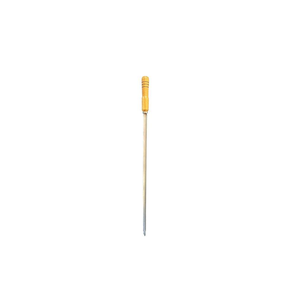 Espeto Inox Simples 85 Centímetros
