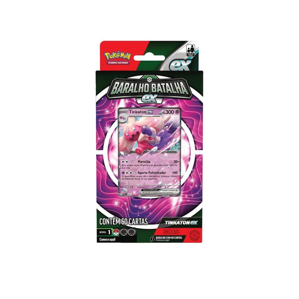 Cartas Pokémon Deck Baralho de Batalha Ex -  Copag