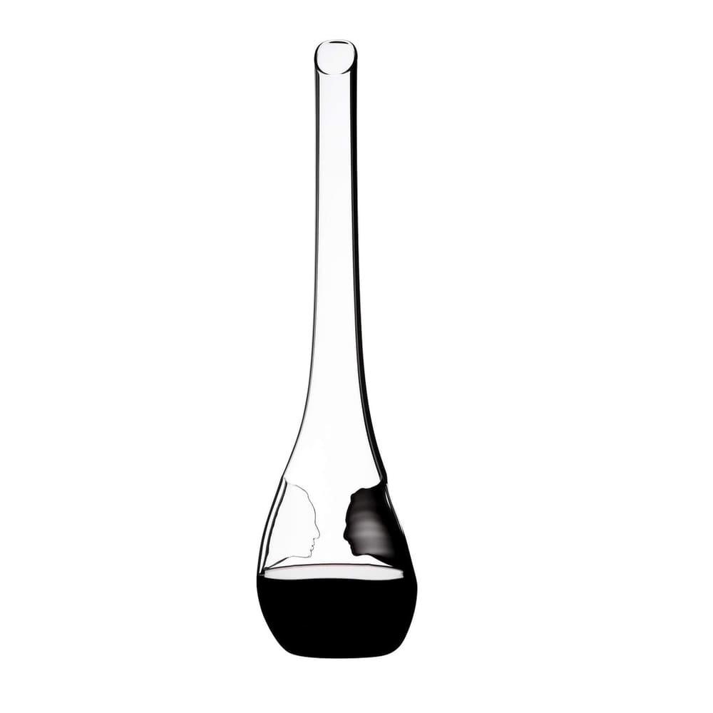 Decanter De Vinho Riedel Face to Face Cristal 60cm Black Tie