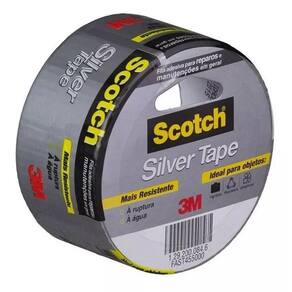Kit 20 Fitas Silver Tape 3M SCOTCH 45MM X 5M