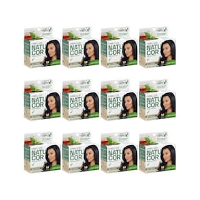 Coloraçao Natucor 1.0 Preto Natural-Kit C/12Un