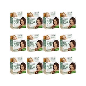 Coloraçao Natucor 6.7 Chocolate-Kit C/12Un