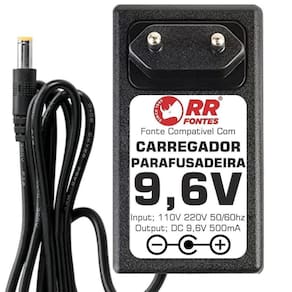 Fonte Carregador 9,6V Para Parafusadeira Dwt Schulz Hammer