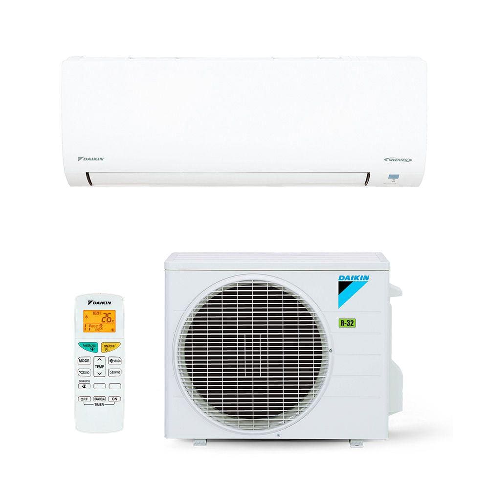 Ar Condicionado Split HW Inverter Ecoswing Gold R-32 Daikin 18.000 Btus 220V Quente/frio Monofásico FTHP18S5VL
