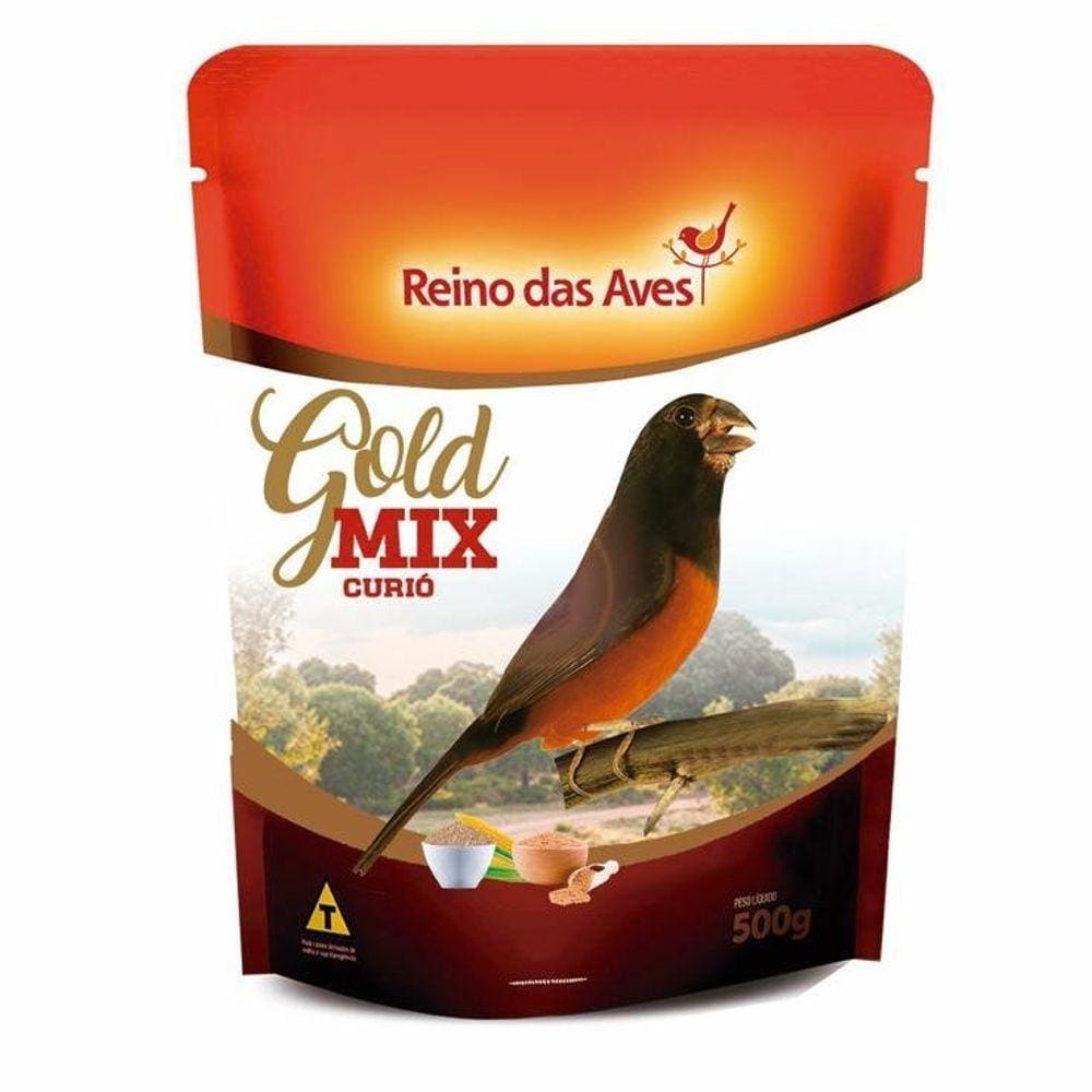 Ração Curió 500gr Reino Das Aves