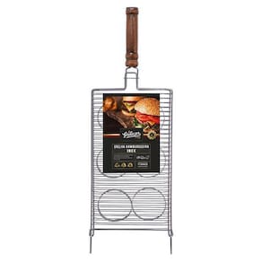 Grelha Hamburgueira Inox Grilazer 25X 44 Cm