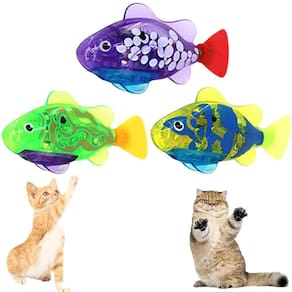 Brinquedo Swimming Fish Cat LAICIT Robo Fish para gatos (3 unidades)