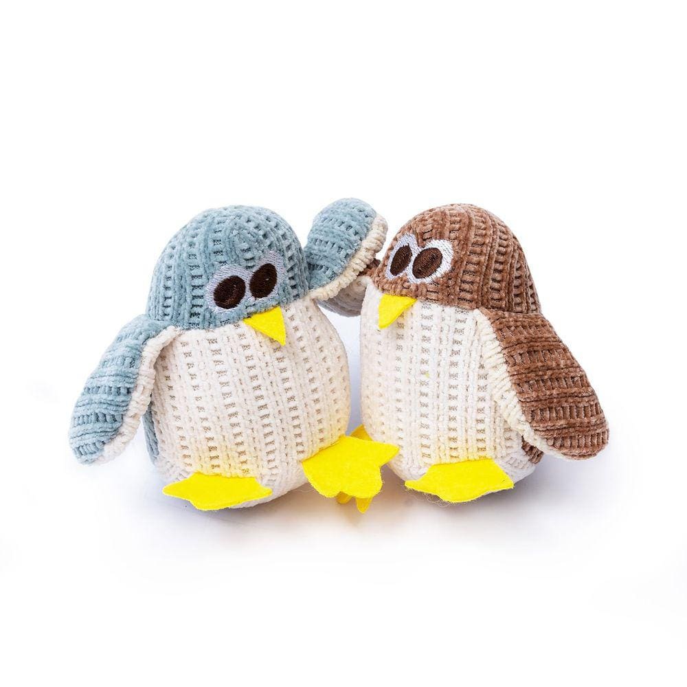 Cat Toys DKTIE Kitten Teething com catnip em forma de pinguim, 2 peças