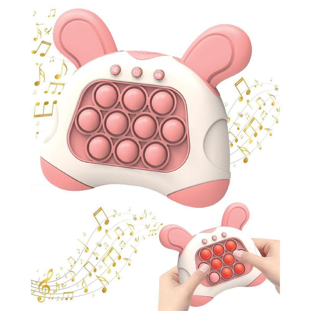 Jogo Push Pop It FGGII Jogo Fast Push Bubble com luzes rosa