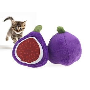 Cat Toy munchiecat Catnip Figs 2 peças Crinkle Premium Play