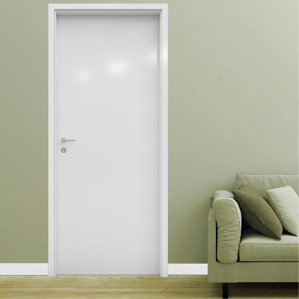 Porta de Madeira 210x70cm Espessura 3,5cm MSO Eucaprimer Eucatex Primer