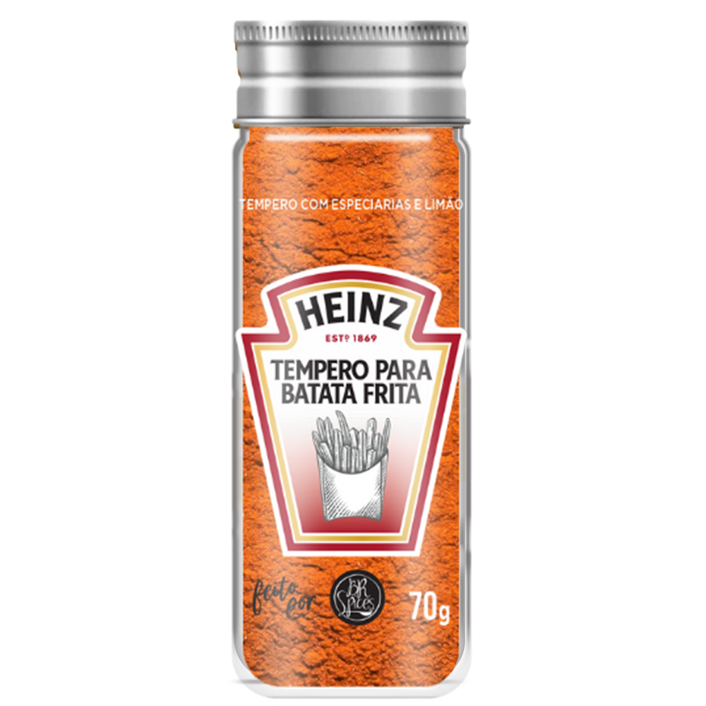 Tempero para Batata Frita Heinz 70G - BR Spices