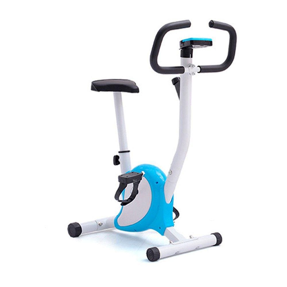 Bicicleta Ergométrica Deend Fitness Vertical Branco E Azul