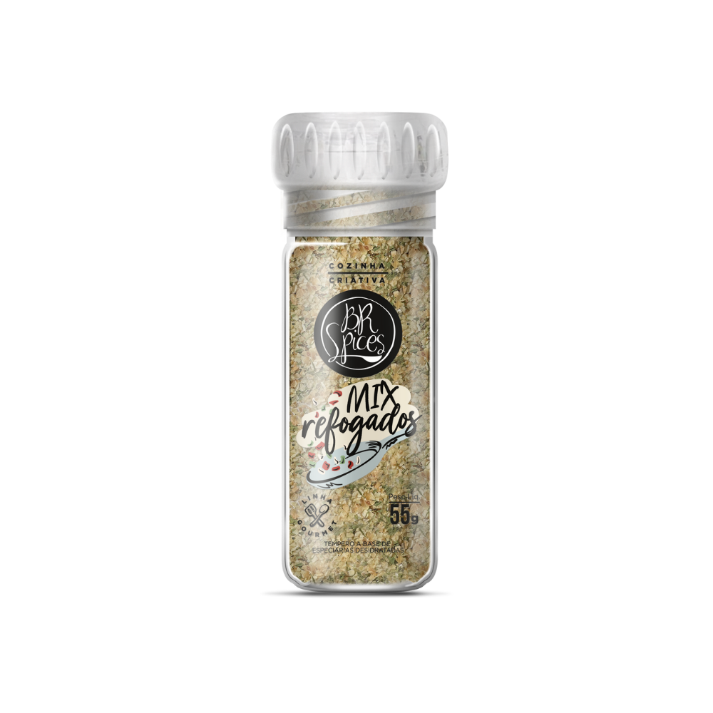 Moedor de Tempero Mix Refogados BR Spices 55G