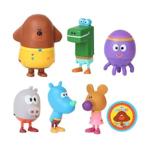Kit 6 Bonecos Hey Duggee Cachorro Desenho Action Figure