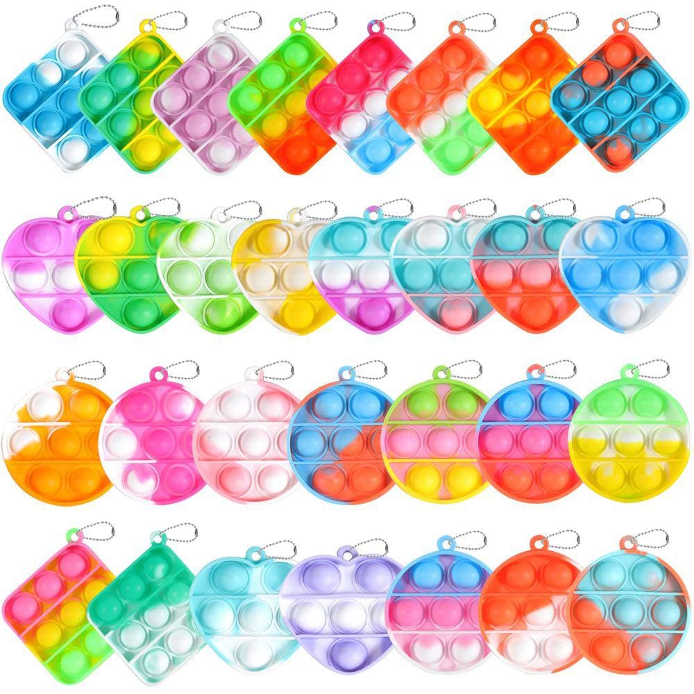 Lembrancinhas de festa Pop Fidget Toys AFLUODN, 30 unidades para crianças