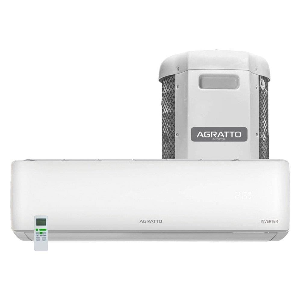 Ar Condicionado Split 24.000 BTUs Agratto LCST24F Liv Top | Inverter, Ciclo Frio, Branco