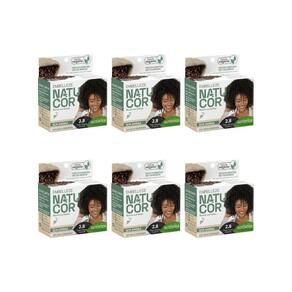 Coloraçao Natucor 2.8 Preto Tabaco-Kit C/6Un