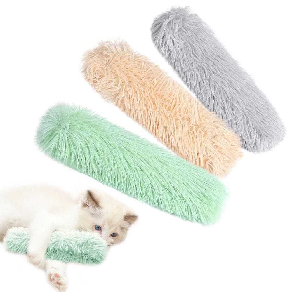 Brinquedos Kicker interativos Cat Catnip Toys Harewu, pacote com 3