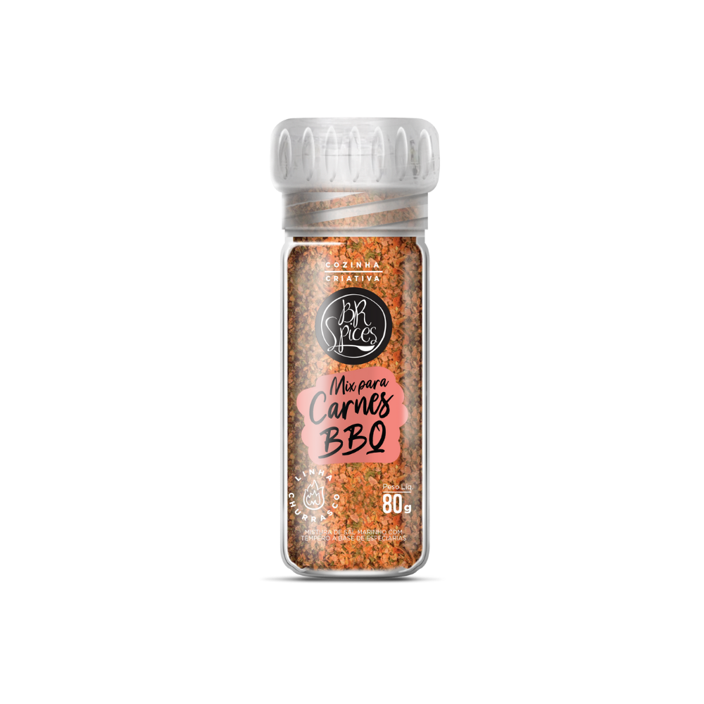 Moedor BR Spices Mix para Carnes (BBQ) 80gr