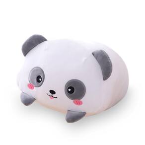 Almofada corporal cilíndrica de pelúcia AIXINI Panda 60