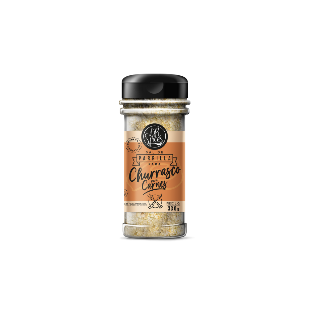 Sal Parrilla BR Spices para  Carnes 330g