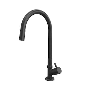 Torneira De Mesa Para Pia Bica Movel Flex Preto Fosco Fani
