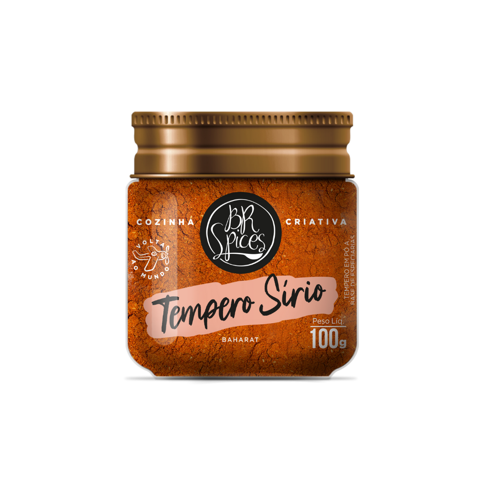 Tempero Pote BR Spices Sírio 100g