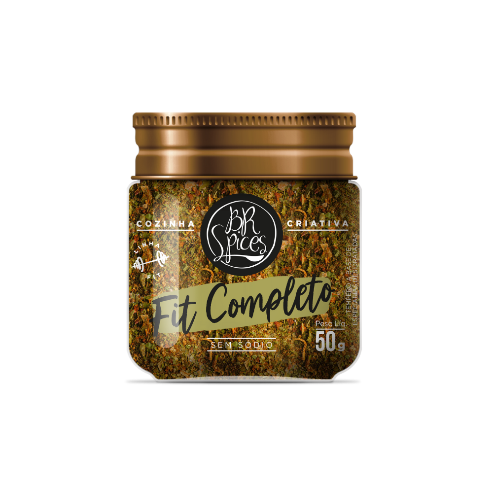 Tempero Pote BR Spices Fit Completo 50g