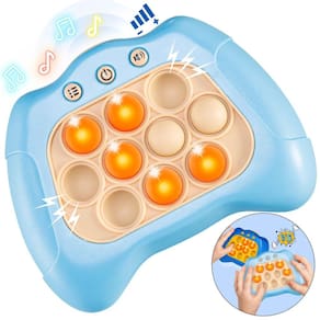 Jogo pop elétrico Fidget Toy Webay Light Blue Kids 3-7 anos