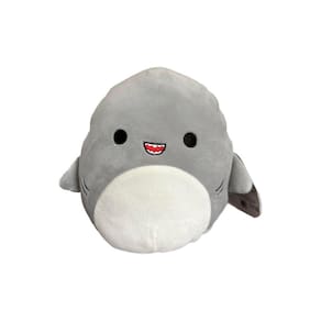 Almofada macia Squishmallows de pelúcia Pals Gordon Shark 1