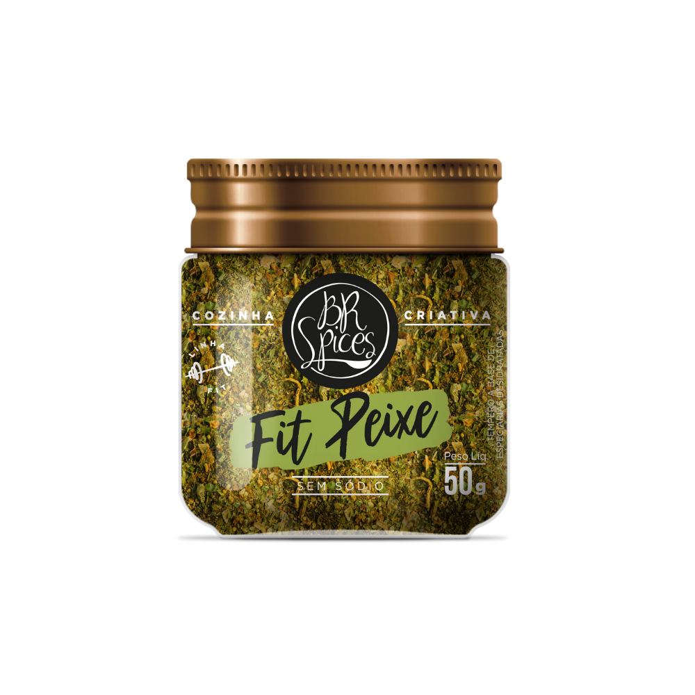 Tempero Pote BR Spices Fit Peixe 50g