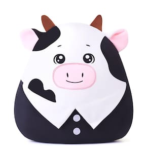 Almofada de pelúcia, brinquedo para animais de pelúcia PLAYNICS, vaca grande, 30 cm