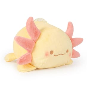 Almofada de pelúcia Ditucu Cute Axolotl Stuffed Animal 20 cm amarela