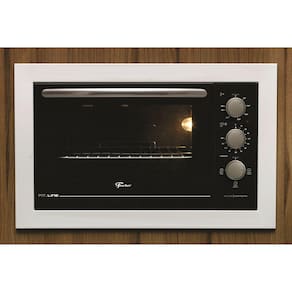Forno Eletrico Fischer FIT Line Embutir 48L Frontal Branco 220v Branco