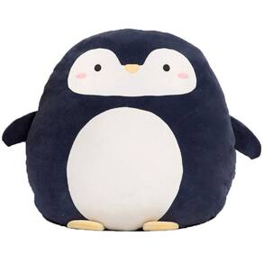 Brinquedo de pelúcia para animais de pelúcia com travesseiro de pinguim de 40 cm para crianças e adultos