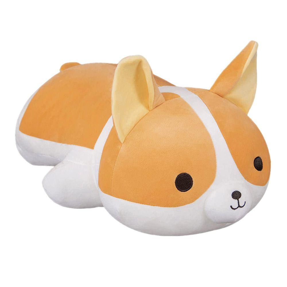 Brinquedo de pelúcia AUCOOMA Corgi Shiba Inu para cães de 40 cm