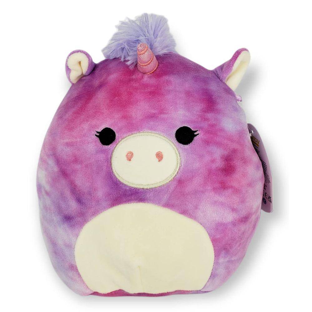 Brinquedo de pelúcia SQUISHMALLOW KellyToys Lola The Tie Dye Unicorn 20