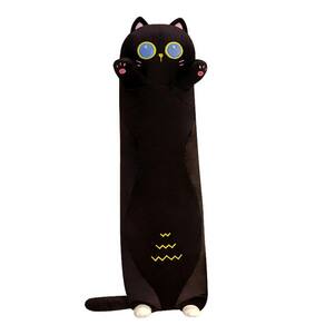 Almofada corporal CAMBIRD Long Cat Plush Kawaii 90cm Stuffed Anima