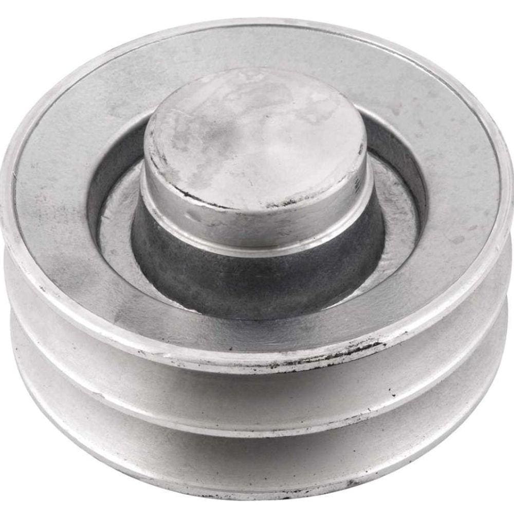 Polia alumínio 120mm 2 canais perfil b - Vonder