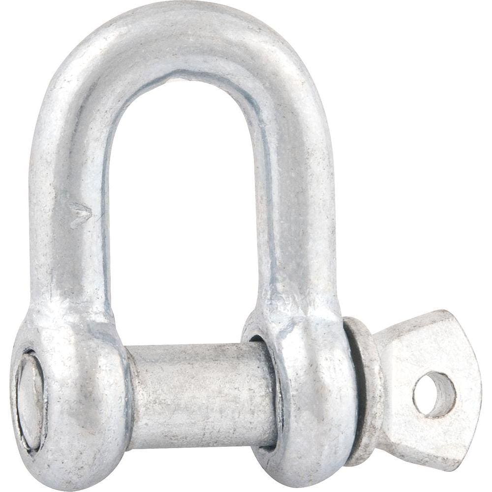 Manilha Para Cabo De Aço 7/8  Reta Leve Pino Reforçado Galva