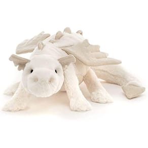 Almofada de bichos de pelúcia Toy Muimray Snow Dragon 60cm