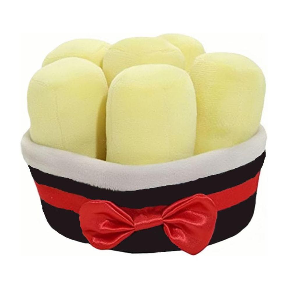 Almofada de brinquedo de pelúcia Toast Cream Bread 25 cm com travesseiro de creme