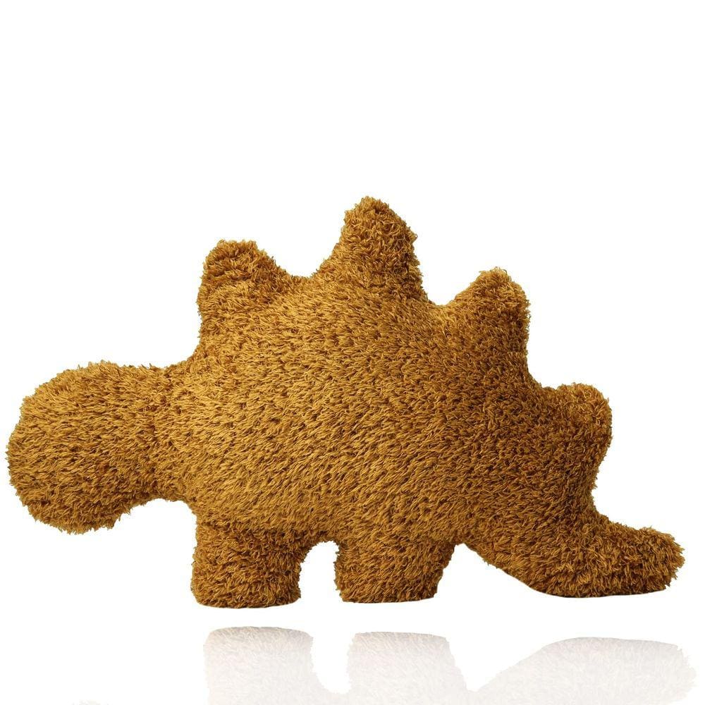 Almofada de brinquedo de pelúcia Dino Nugget Stegosaurus para Halloween e B