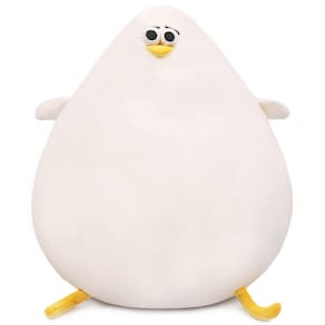 Almofada de pelúcia Bokkusu Soft Chubby Seagull Fat Chicken Toy 30c