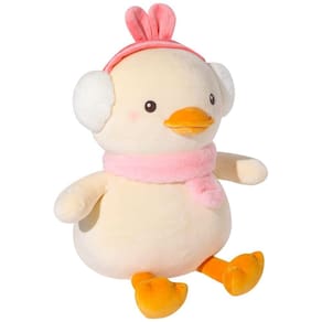 Almofada corporal de pelúcia XFHouse Cute Giant Duck 38 cm