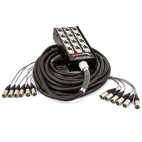 Medusa Som 12 Vias Montada Com Plugs Cirilo Cabos 60m