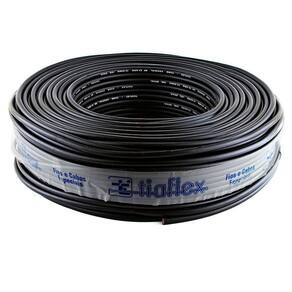 Cabo Coaxial Digital 75 Ohms Blindado Cristal - 2 Metros