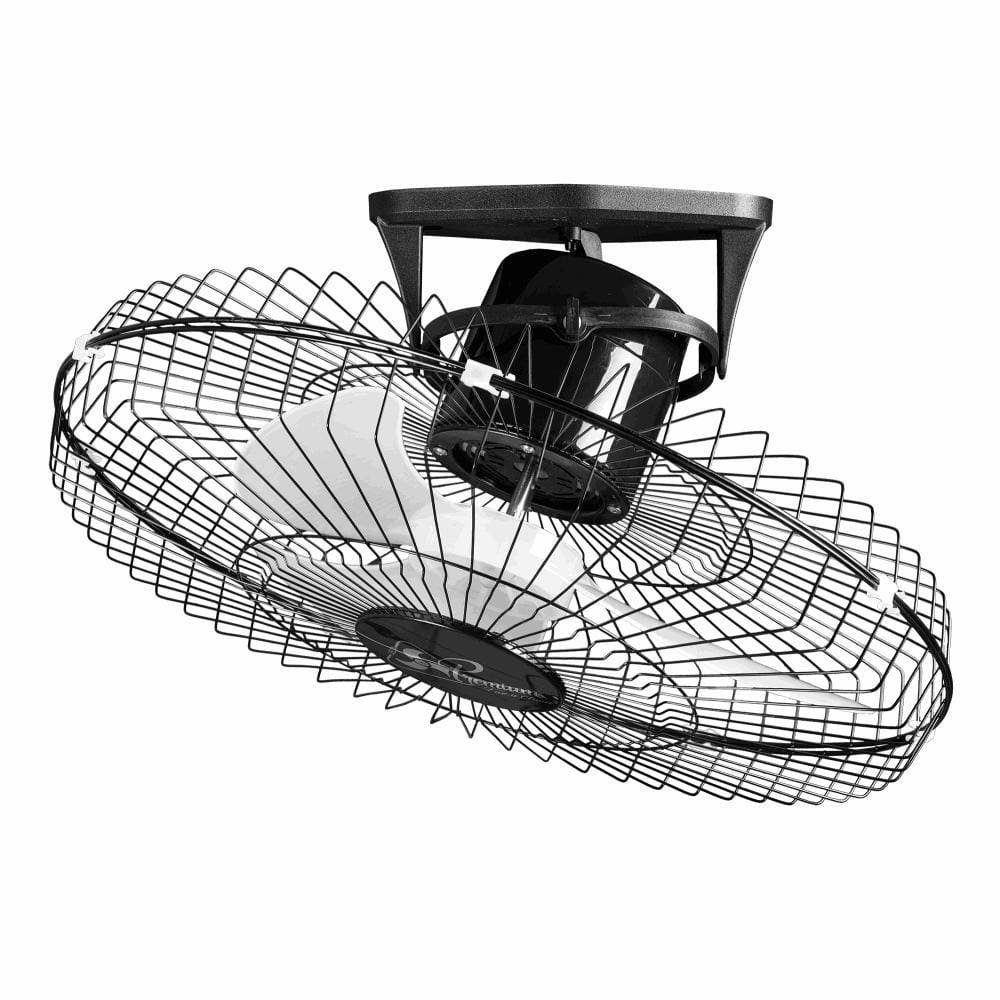 Ventilador De Teto 360º Preto Premium